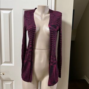 Missoni open front cardigan, sz 46